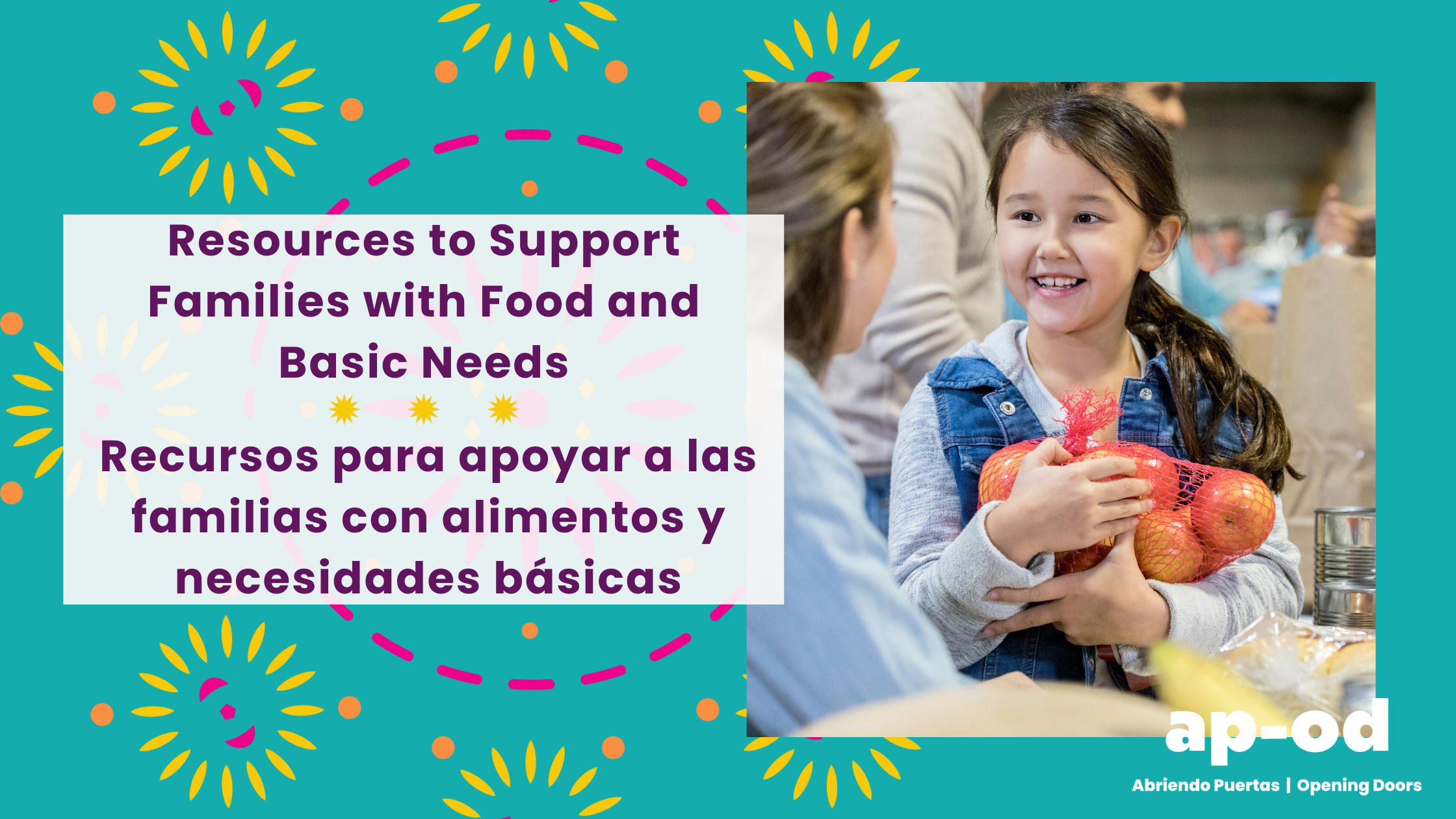 Featured Image for “Resources to Support Families with Food and Basic Needs”